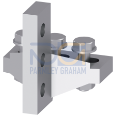 Vertical main connections top or bottom, 1 unit, for size 2
