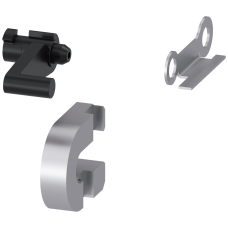 Adapter for size 3 circuit breaker for mounting the mech. interlock