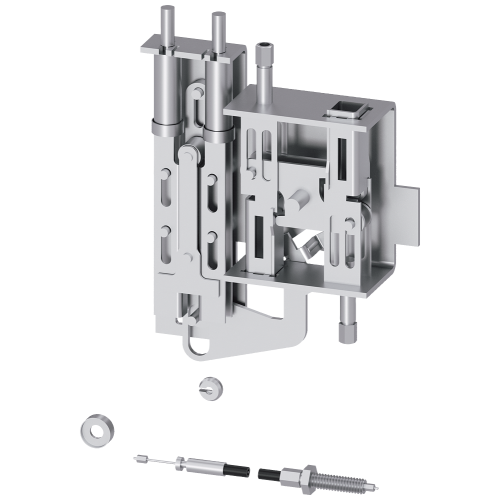Mutual mechanical interlocking with Bowden cable 2000 mm