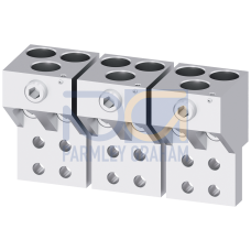 Circular conductor terminal for 3 cables; 3 units, accessory for: plug-in unit