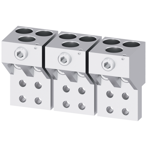 Circular conductor terminal for 3 cables; 3 units, accessory for: plug-in unit