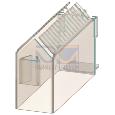 accessory for Switch disconnector with fuses In-line design, plug-in, NH00 Terminal cover for 2 and