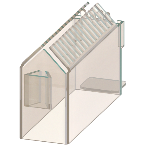 accessory for Switch disconnector with fuses In-line design, plug-in, NH00 Terminal cover for 2 and