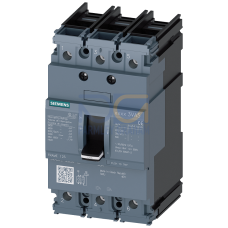Circuit breaker 3VA5 UL frame 125 breaking capacity class M 35 kA @ 480 V 3-pole