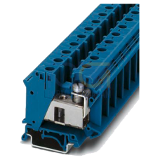 Terminal block for installation terminal, conductor cross-section 35 mm2 color blue