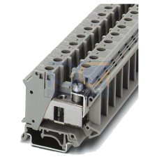 Terminal block for installation terminal, conductor cross-section 35 mm2 color gray