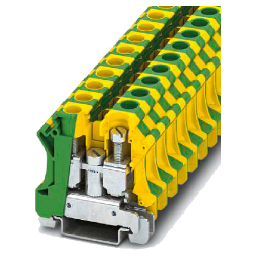 PE-Terminal Insta 16 mm2  YE/GN screw