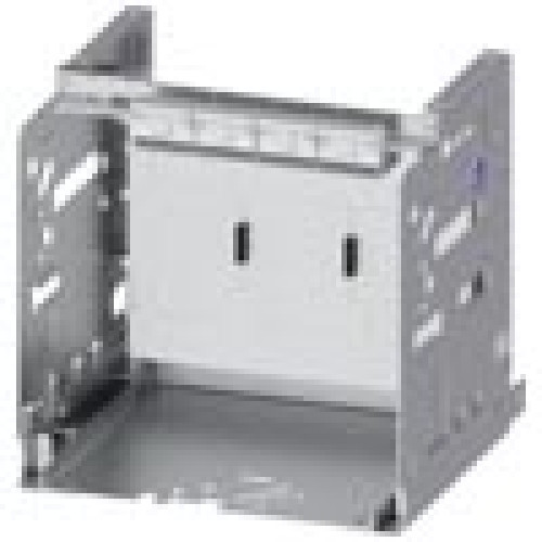 IEC guide frame, frame size 2; rated current 2000A AC; breaking capacity S, M, H; 3-pole; connection horizontal, with two-piece shutter, interlockable any circuit breaker or non automatic circuit brea