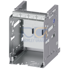 IEC guide frame, frame size 1; rated current ?1000A AC; breaking capacity N; 3-pole; connection horizontal, with two-piece shutter, interlockable