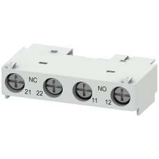 Auxiliary switch for compact fuse holders AC 12 5 A-250 V 1 NC 1 NO