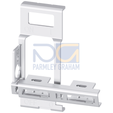 Handle connection for handle accessories for: 3VA41 two 1-pole 3VA breakers