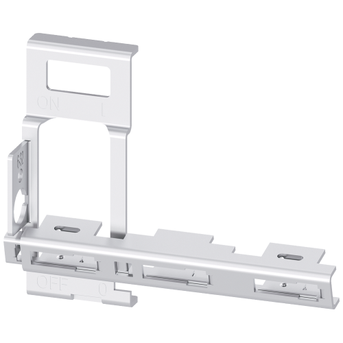 Handle connection for handle accessories for: 3VA41 three 1-pole 3VA breakers