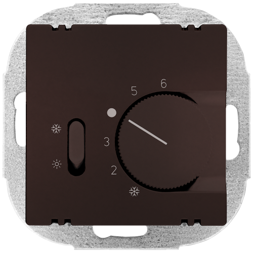 STYLE,,ROOM THERMOSTAT,CHOCOLATE
