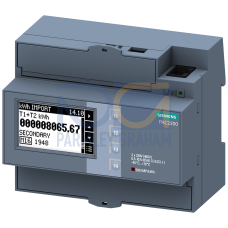 SENTRON 7KM PAC2200 power monitoring device, 3-phase, 65 A, DIN rail, Modbus TCP, MID