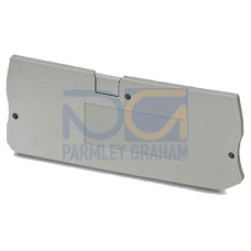 ALPHA, cover, for through-type terminals 4 mm2, for four terminals, W: 2 mm