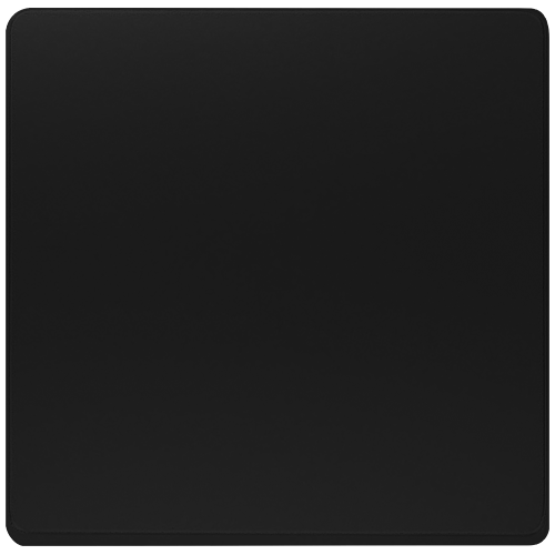 DELTA i-system soft black Rocker switch for universal switch Change/off for intermediate and OFF switch for neutral button, 55x 55 mm