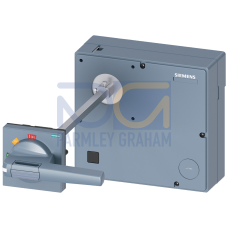 door mounted rotary operator standard IEC IP65 with door interlock accessory for: 3VA57/58/59; 3VA67/68/69