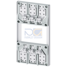 Mounting base front connector for 3VA58/59, 3VA68/69