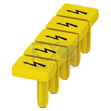 WARNING COVERS 5,2MM, YELLOW