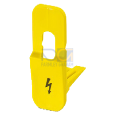 WARNING COVERS 16MM, YELLOW