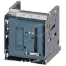 Withdrawable circuit breaker with guide frame, IEC 60947-2, frame size 1, 4-poles, N-pole left, In=1600A up to 690V AC 50/60Hz, breaking capacity S Icu=66/50kA at 500/690V, Trip unit ETU300 LSI optimi