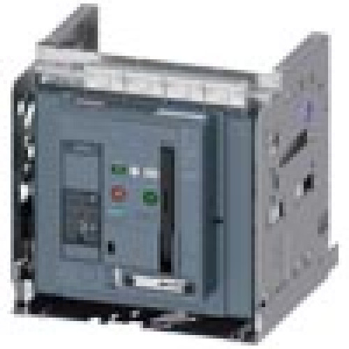 Withdrawable circuit breaker with guide frame, IEC 60947-2, frame size 2, 3-poles, In=2000A up to 690V AC 50/60Hz, breaking capacity M Icu=85/66kA at 500/690V, Trip unit ETU300 LSI optimized for stand