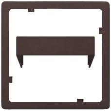 Delta style, Motion detector adapter frame, chocolate