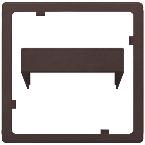 Delta style, Motion detector adapter frame, chocolate