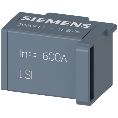 Accessory circuit breaker 3WA, Option Plug LSI 600 A, UL listed, Basic protective function LT, ST, INST, Rated current 600 A