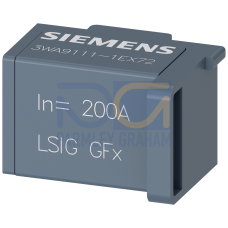 Accessory circuit breaker 3WA, Option Plug LSIG GFx 200 A, UL listed, Basic protective function LT, ST, INST, GF, Rated current 200 A (Ground fault...