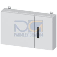 ALPHA 160, wall-mounted cabinet, IP44, protection class 2, H: 500 mm, W: 800 mm, D: 140 mm