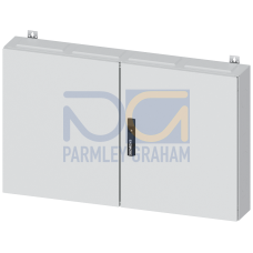 ALPHA 160, wall-mounted cabinet, surface mounting, with distribution board panel, IP44, protection class 2