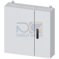 ALPHA 400, wall-mounted cabinet, flat pack, IP43, protection class 1, H: 800 mm, W: 800 mm