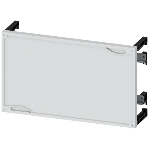 ALPHA 400/630 DIN, kit, terminal blocks with terminal support, section cover, closed, horizontal, H=300, W=500