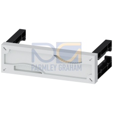 ALPHA 400/630 DIN, reserve section cover kit with support H=75 W=250