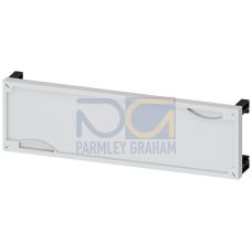 ALPHA 160 DIN, reserve section cover kit with support, RAL7035 H=150 W=500