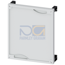 ALPHA 160 DIN, reserve section cover kit with support, RAL7035 H=300 W=250