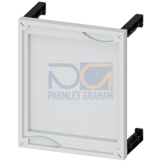 ALPHA 400/630 DIN reserve section cover assembly kit with support, 40 mm deep-drawn