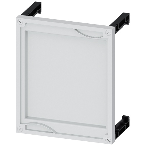 ALPHA 400/630 DIN reserve section cover assembly kit with support, 40 mm deep-drawn