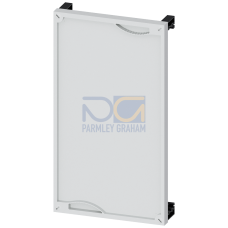 ALPHA 160 DIN, reserve section cover kit with support, RAL7035 H=450 W=250