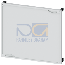 ALPHA 160 DIN, reserve section cover kit with support, RAL7035 H=450 W=500