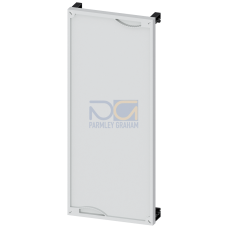 ALPHA 160 DIN, reserve section cover kit with support, RAL7035 H=600 W=250