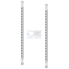 ALPHA 160/400 DIN, Longitudinal stays for mounting of assembly kits, H=600, 1 set=2 stays