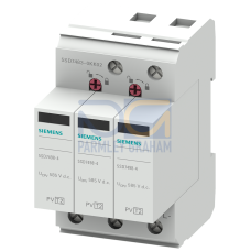 Surge arrester, type 2, UC 1000 V DC, Imax 40 kA short-circuit strength 2000 A