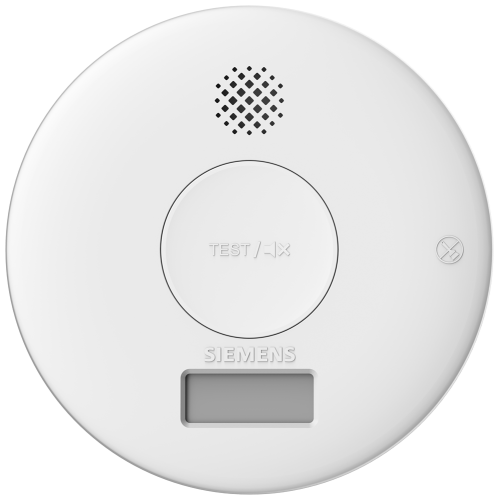 Carbon monoxide detector with sealed lithium battery