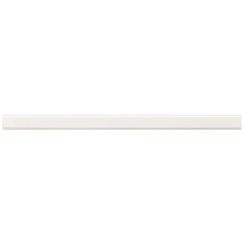 Labeling plate, flat, width: 10.2 mm, snap-on mounting, white, 10/16 mm2