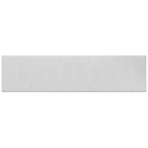 Labeling plate, front, width: 4.2 mm, snap-on mounting, white, 1.5 mm2