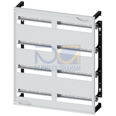 ALPHA 400/630 DIN, kit for modular installation devices, clearance between rows 150&nbsp;mm H=600 W=500