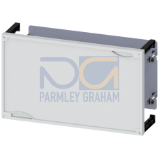 ALPHA 400/630 DIN, assembly kit, mounting panel with front cover closed, H=300