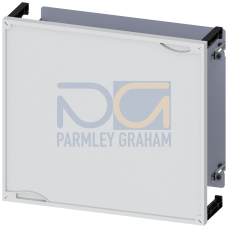 ALPHA 400/630 DIN, assembly kit, mounting panel with front cover closed, H=450